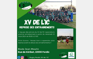 Nouvelle saison commence 🏉