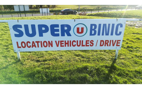 Super U Binic location